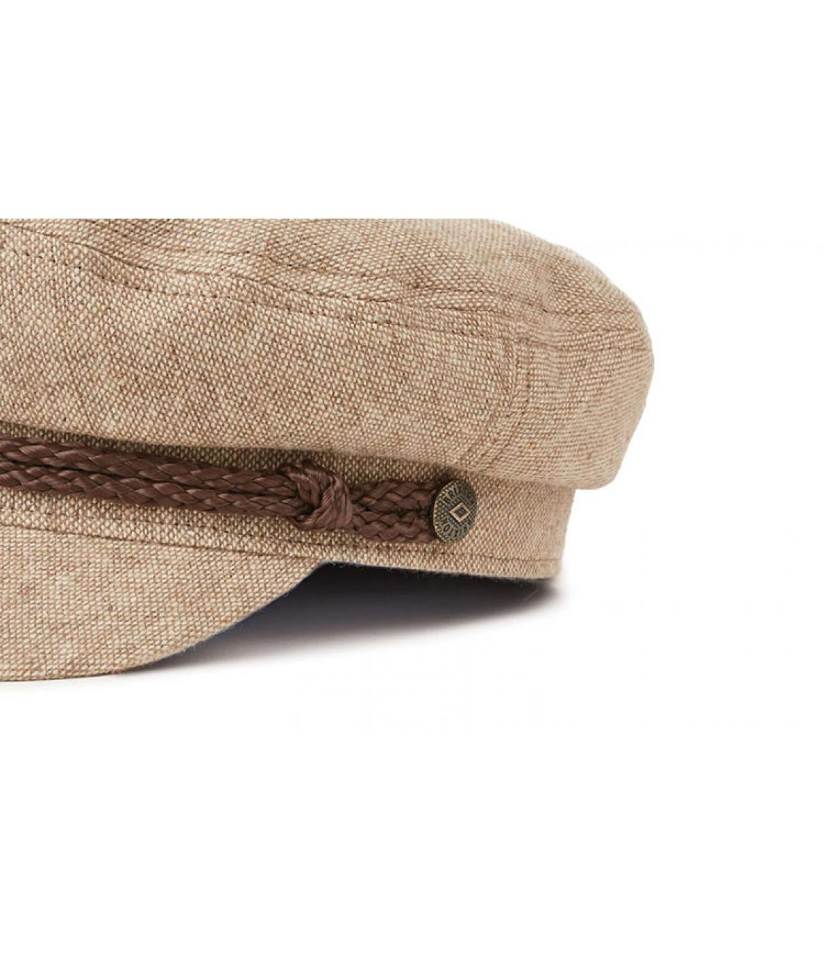 cappello a vela beige